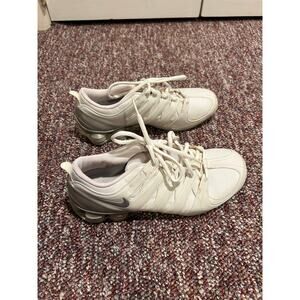 NIKE Shox MC White Vintage Running Training Shoes Womens 8.5